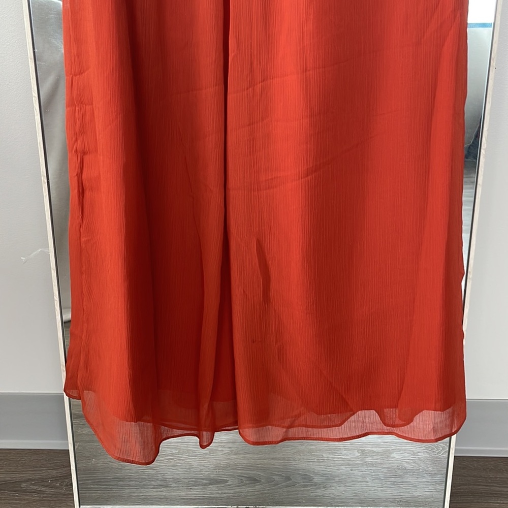 Chiffon Dress. Size 6. Worn Once. No stains. Essentially new - Picture 5 of 5